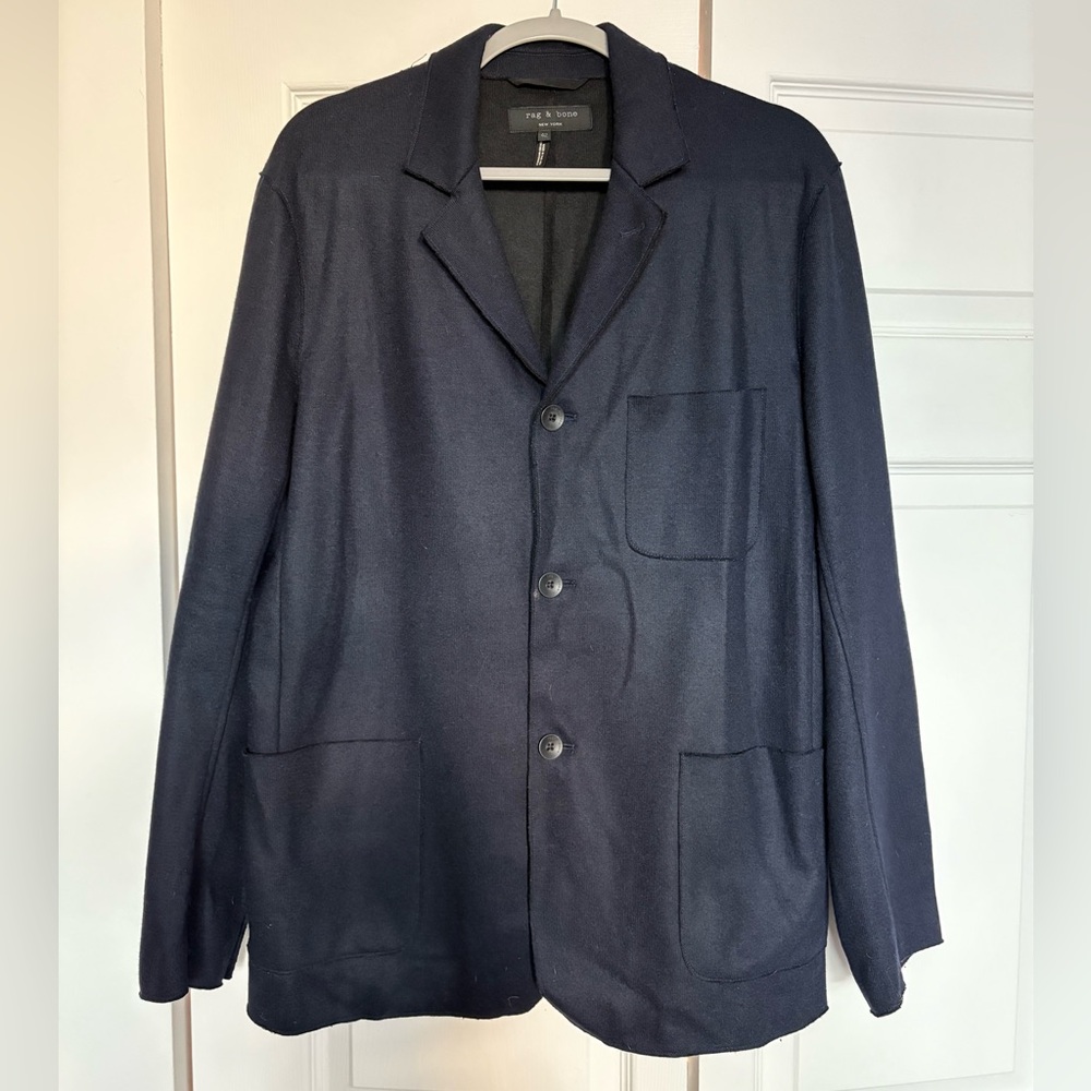 Rag & Bone Dark Blue Shirt Jacket